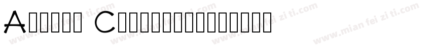 Avenir Composite字体转换
